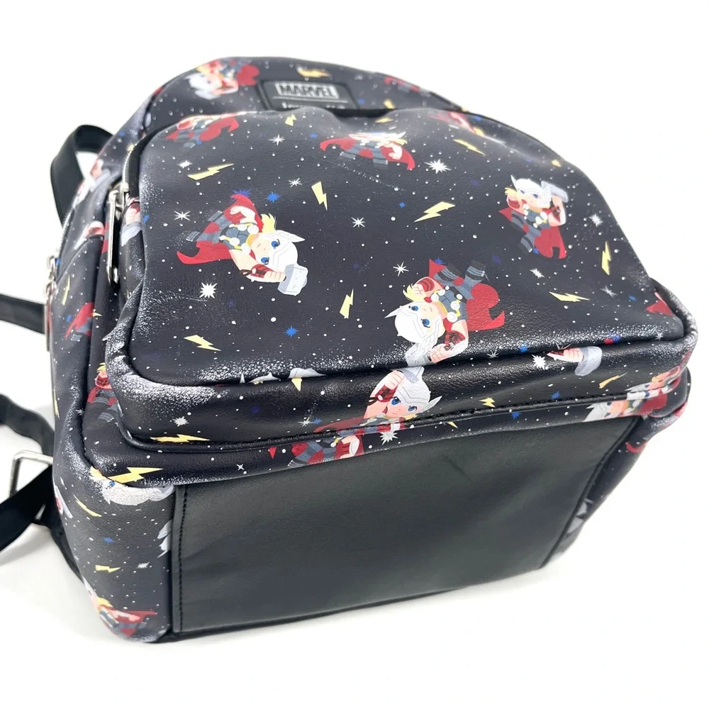 Loungefly Marvel Thor Chibi Galaxy Love and Thunder Mini Backpack